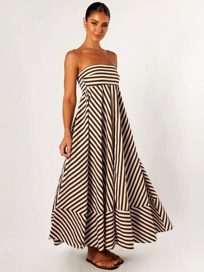 Sleeveless Floor Length Evening Dress