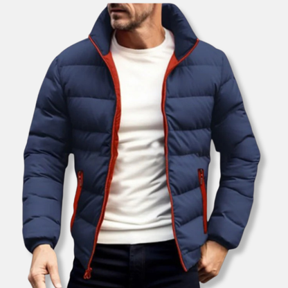 Warm Quilted Down Winter Coat - Nocini