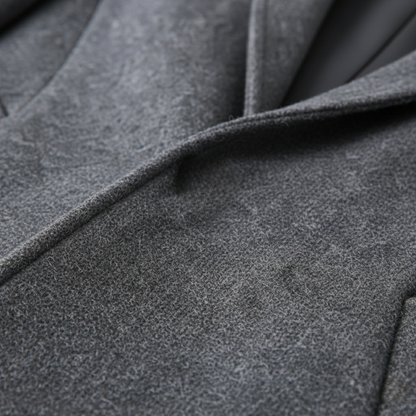 Classic Men's Wool Smart Overcoat