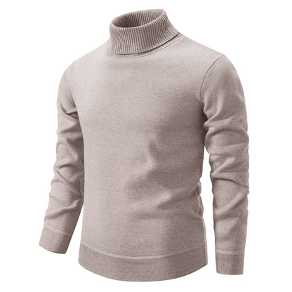 Traditional Men's Ribbed Crew Neck Sweater - Nocini