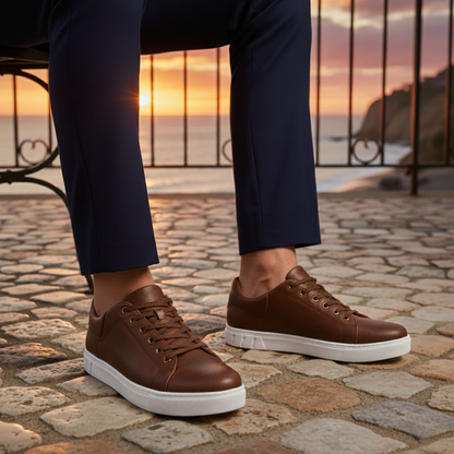 Leather Smart Office Low Top Men's Shoes