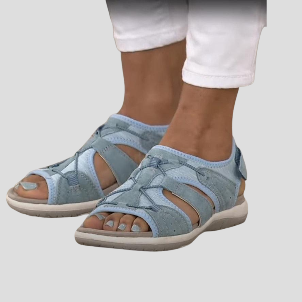 Ladies Buckle Toe Sandals - Olytrend
