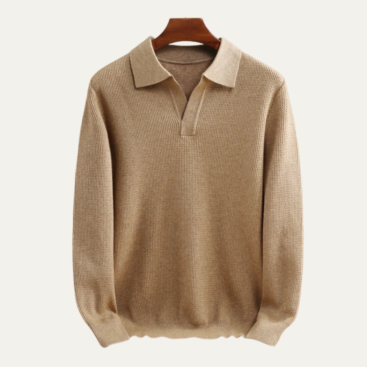 Luxurious Mens Cashmere Crew Neck Sweater - Nocini