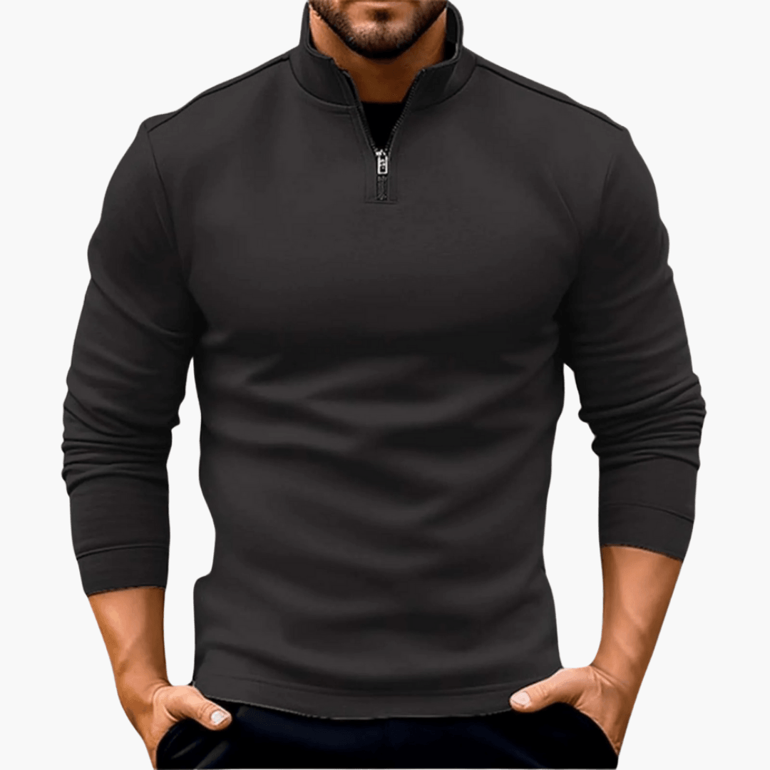 Men's Cozy Zip Up Hooded Sweatshirt - Olytrend