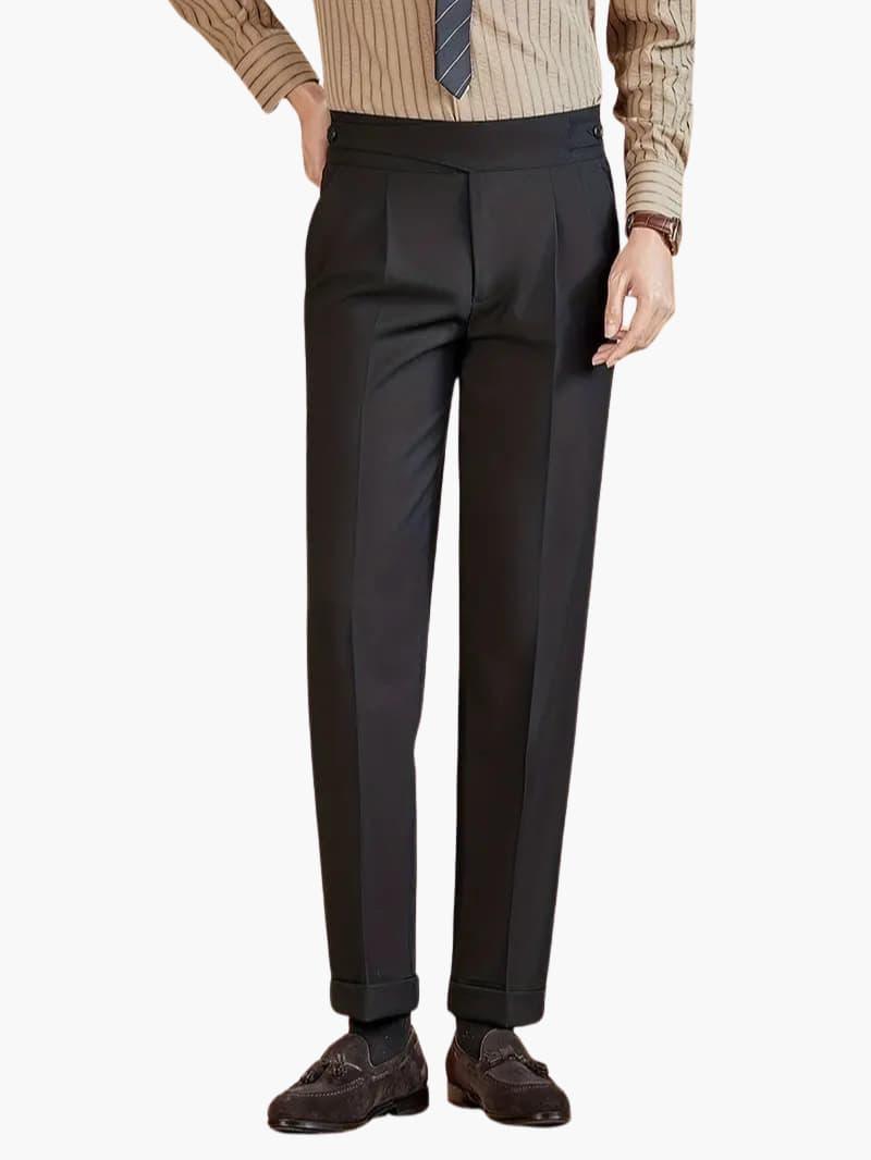 Warm Mens Formal Suit Pants - Olytrend