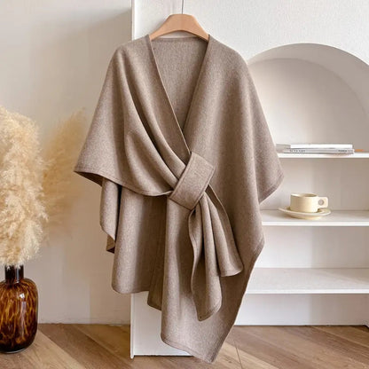 Soft Oversized Poncho for Women - Nocini