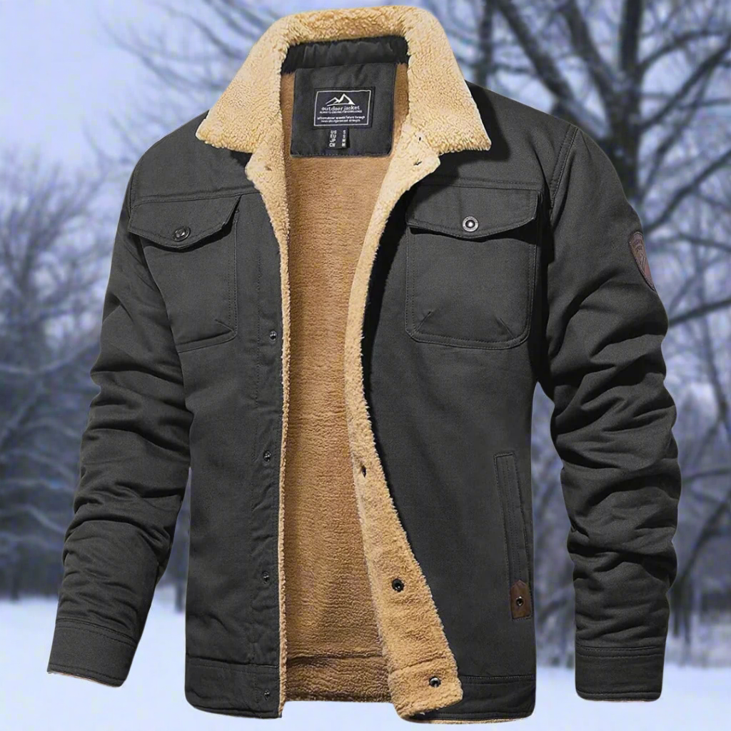 Cozy Fleece Lined Denim Jacket