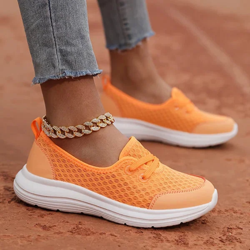 Breathable Lightweight Women's Orthopedic Walking Shoes - Olytrend