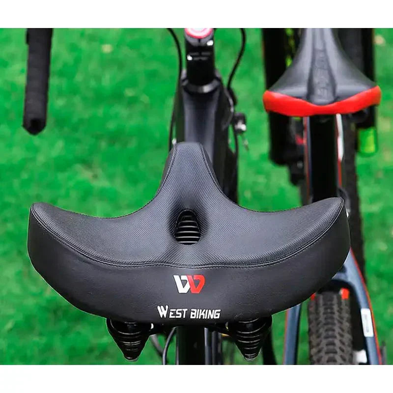 Padded Bike Seat with Extra Large Cushion