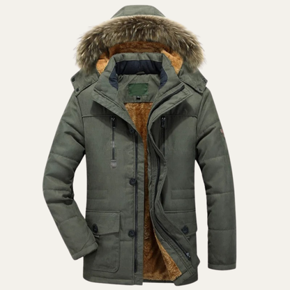 Classic Warm Fleece Winter Jacket - Nocini