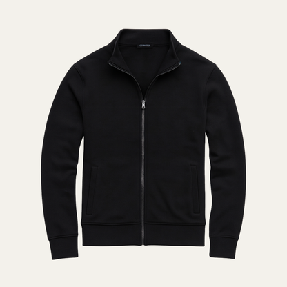 Slim Fit Men's Water Resistant Zip Up Jacket - Nocini