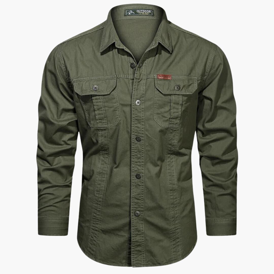 Men's Practical Long Sleeve Work Shirt