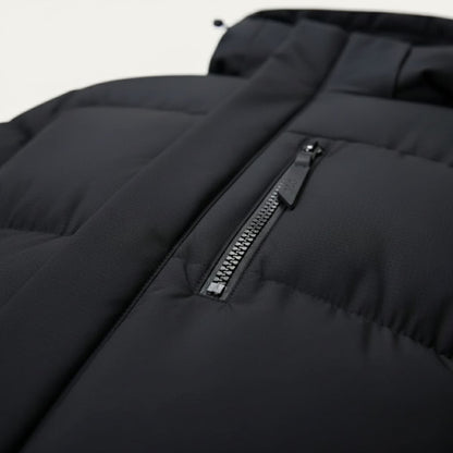 Warm Men's Down Filled Parka Jacket Coat