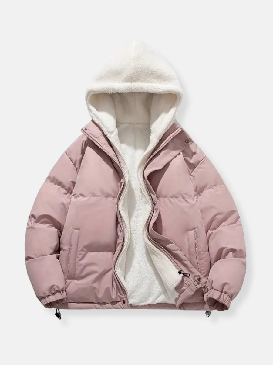 Warm Hooded Streetwear Parka Jacket