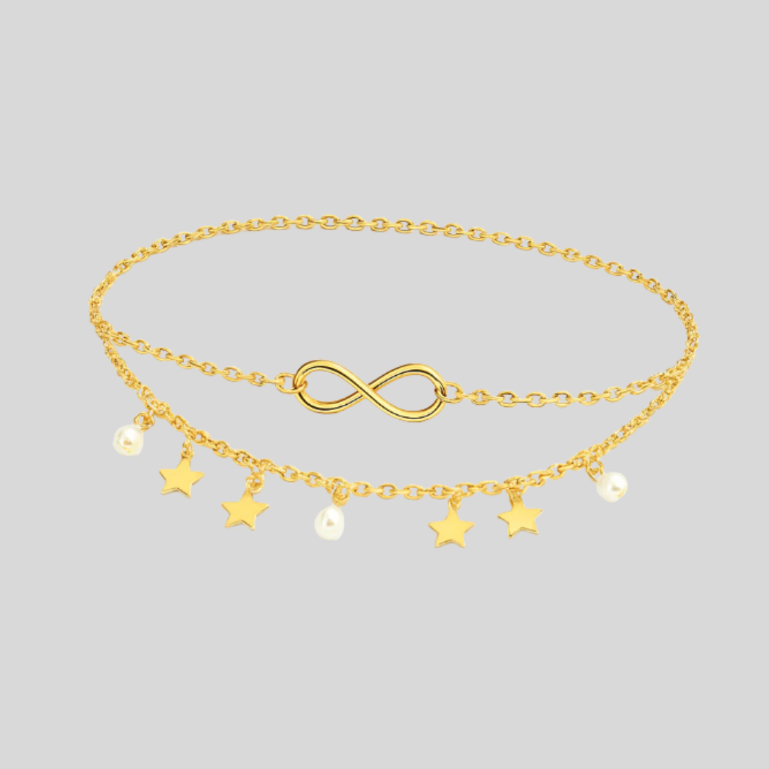 Delicate Stackable Ankle Chain - Olytrend