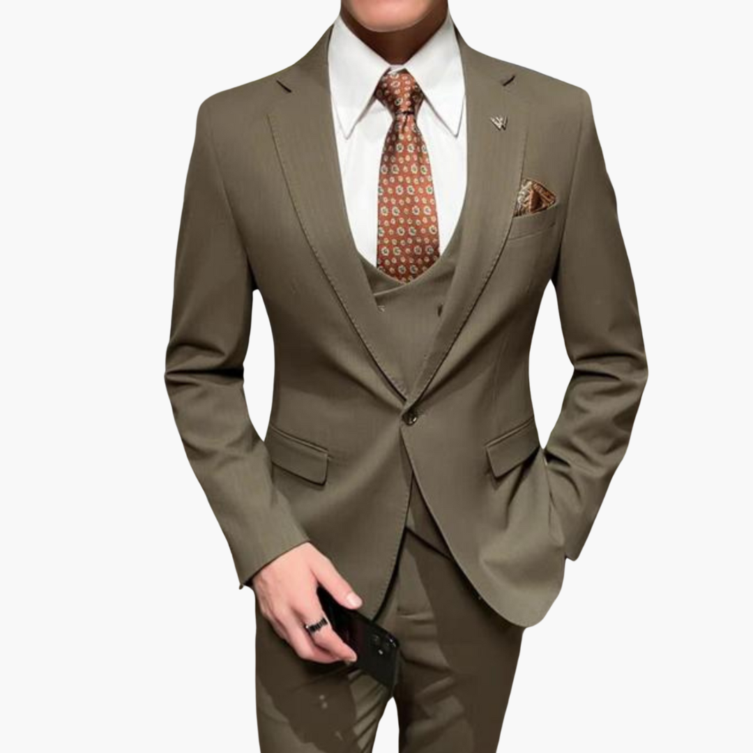 Men's Tailored Formal Suit for Special Events - Olytrend
