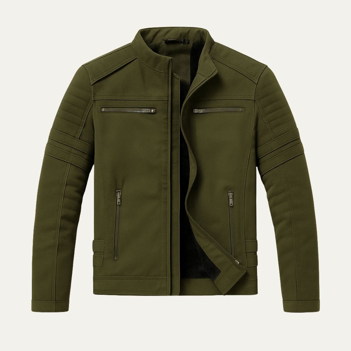 Classic Men's Genuine Leather Jacket