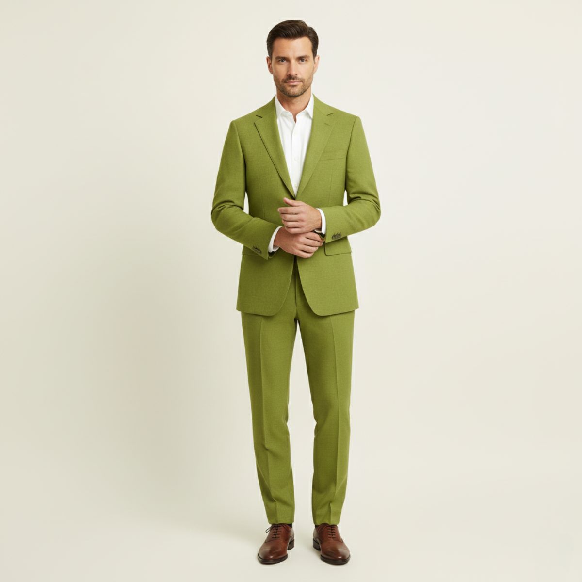 Classic Linen Business Suit