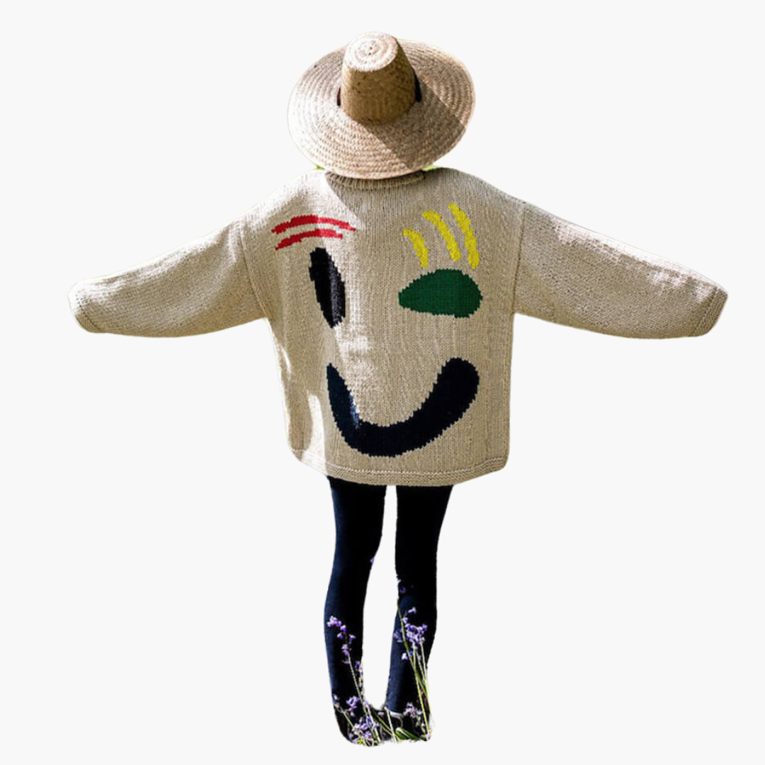 Cozy Women's Jumper with Large Fit and Fun Design - Olytrend