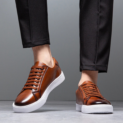 Comfortable Men's Vintage Low Top Sneakers