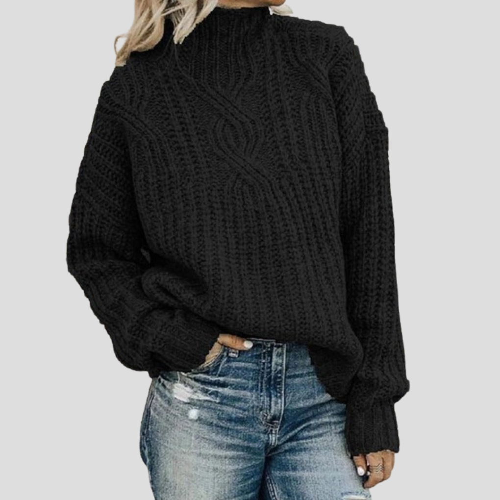 Classic Women's Soft Knit Sweater - Olytrend