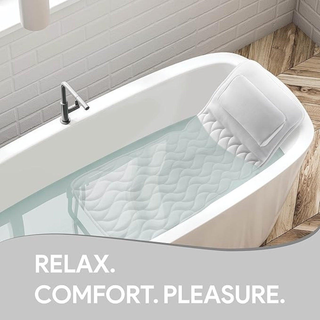 Plush Spa Bathtub Headrest Pillow