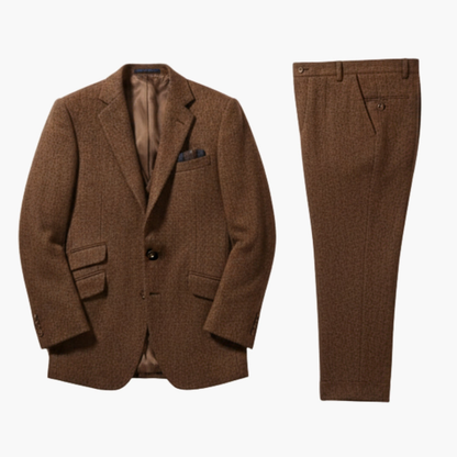 Classic 2 Piece Men's Business Suit Set - Olytrend
