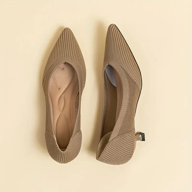 Comfortable Low Heel Pumps for Women
