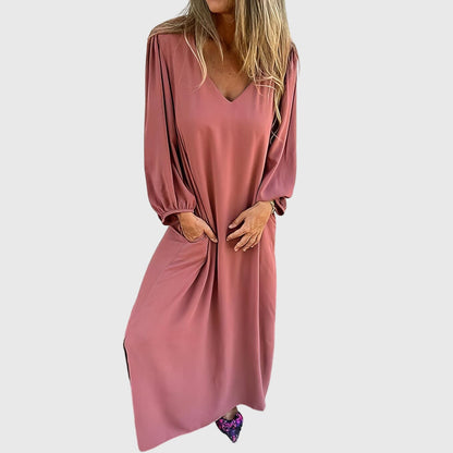Stylish Maxi Dress with Pockets for Women