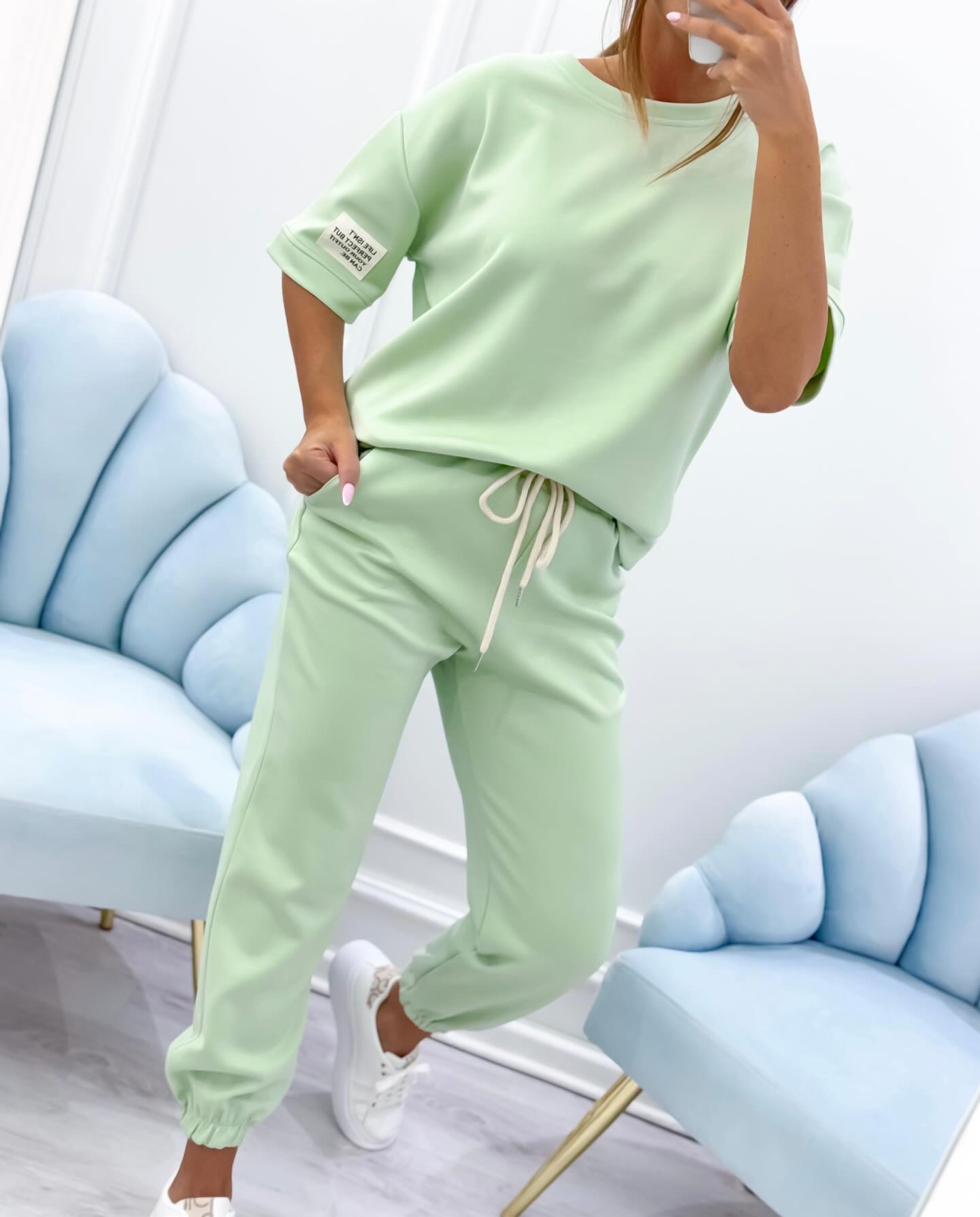 Cute Casual Short Sleeve Outfit