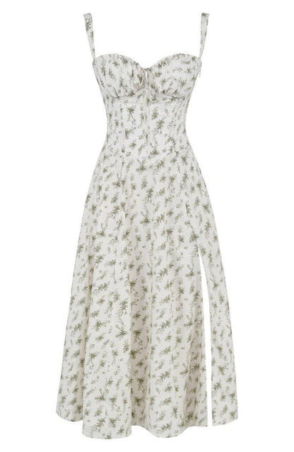 Slimming Fit Floral Bodycon Dress