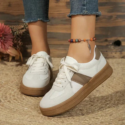 Lightweight Women's Trainers - Airy Mesh Sneakers