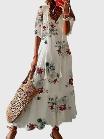 Chic Floral Sundress for Women