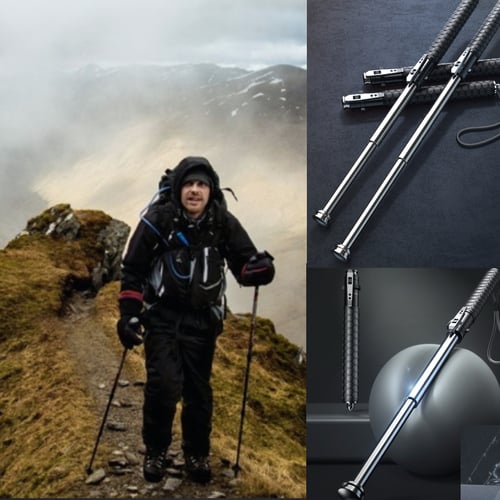 Compact Easy Fold Walking Stick