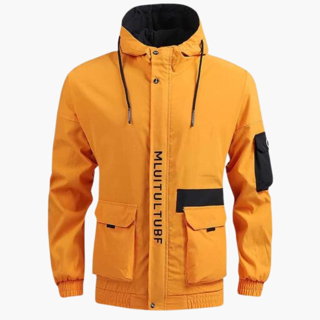 Relaxed Fit Mens Hoodie Jacket - Olytrend