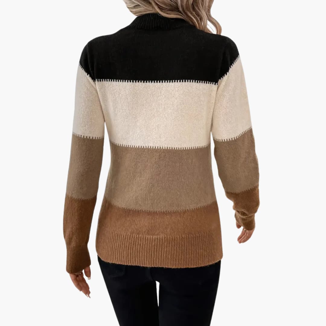 Women's Color Block Sweatshirt