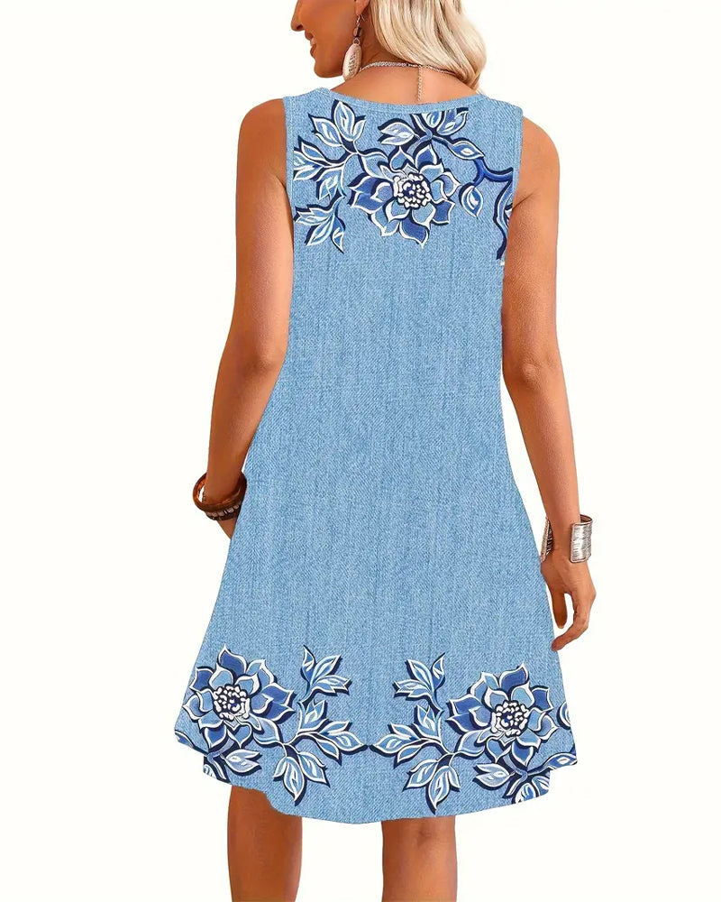 Elegant Summer Strapless Dress