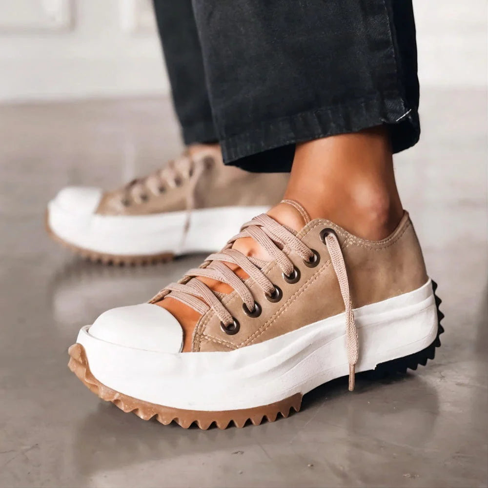 Elevated Lace Up Sneaker Boots - Nocini
