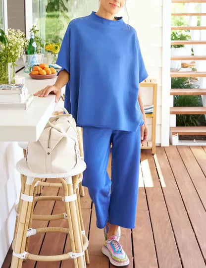 Elegant Wrap Around Loungewear Set - Nocini