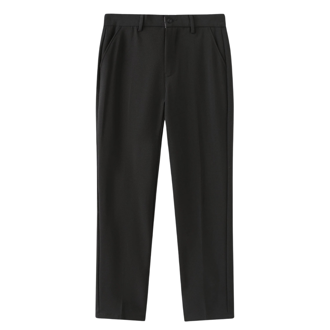 Comfortable Fit Elastic Pants - Olytrend