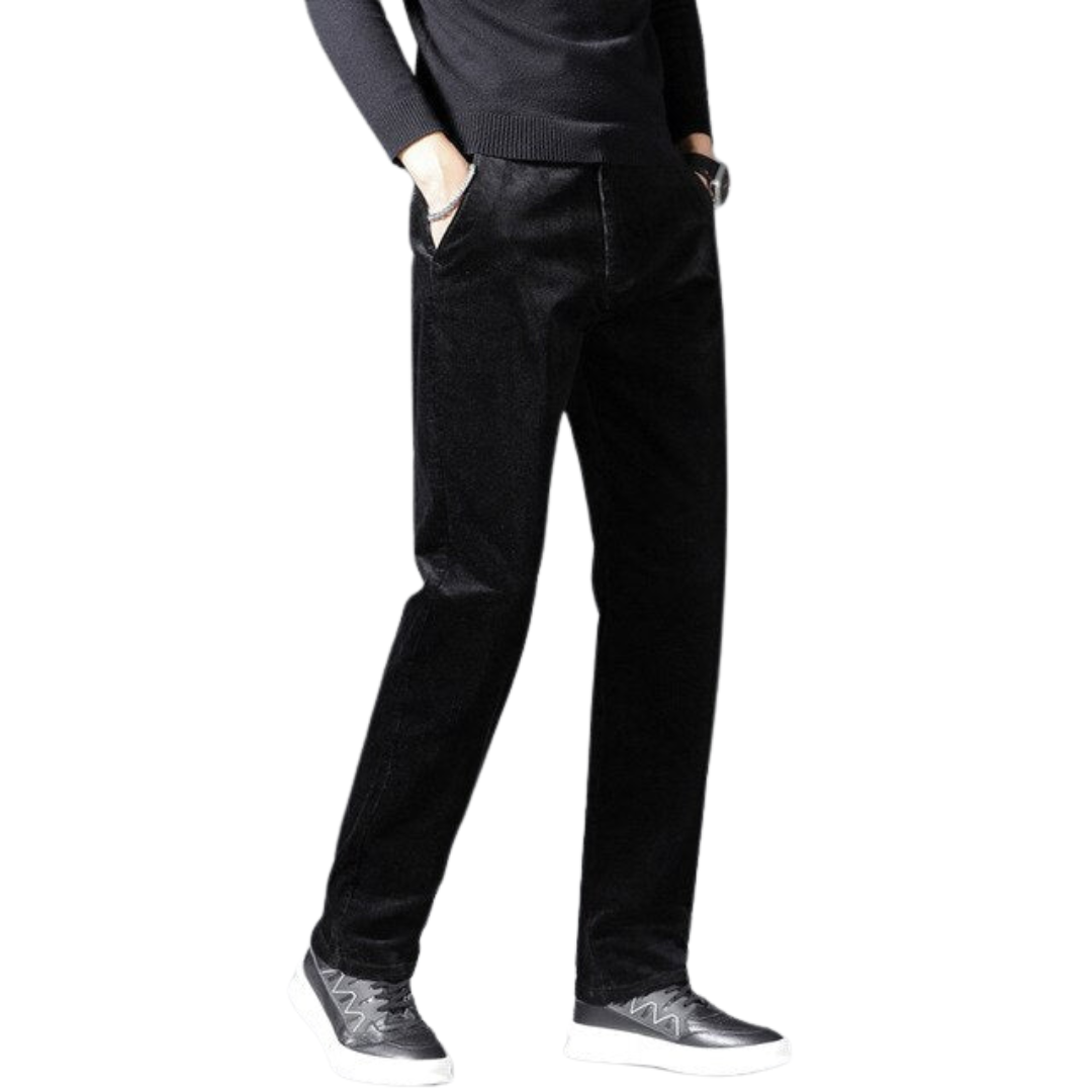 Classic Fit Corduroy Jeans - Olytrend