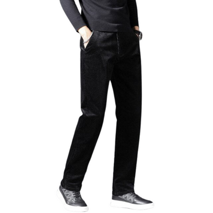Classic Fit Corduroy Jeans - Olytrend