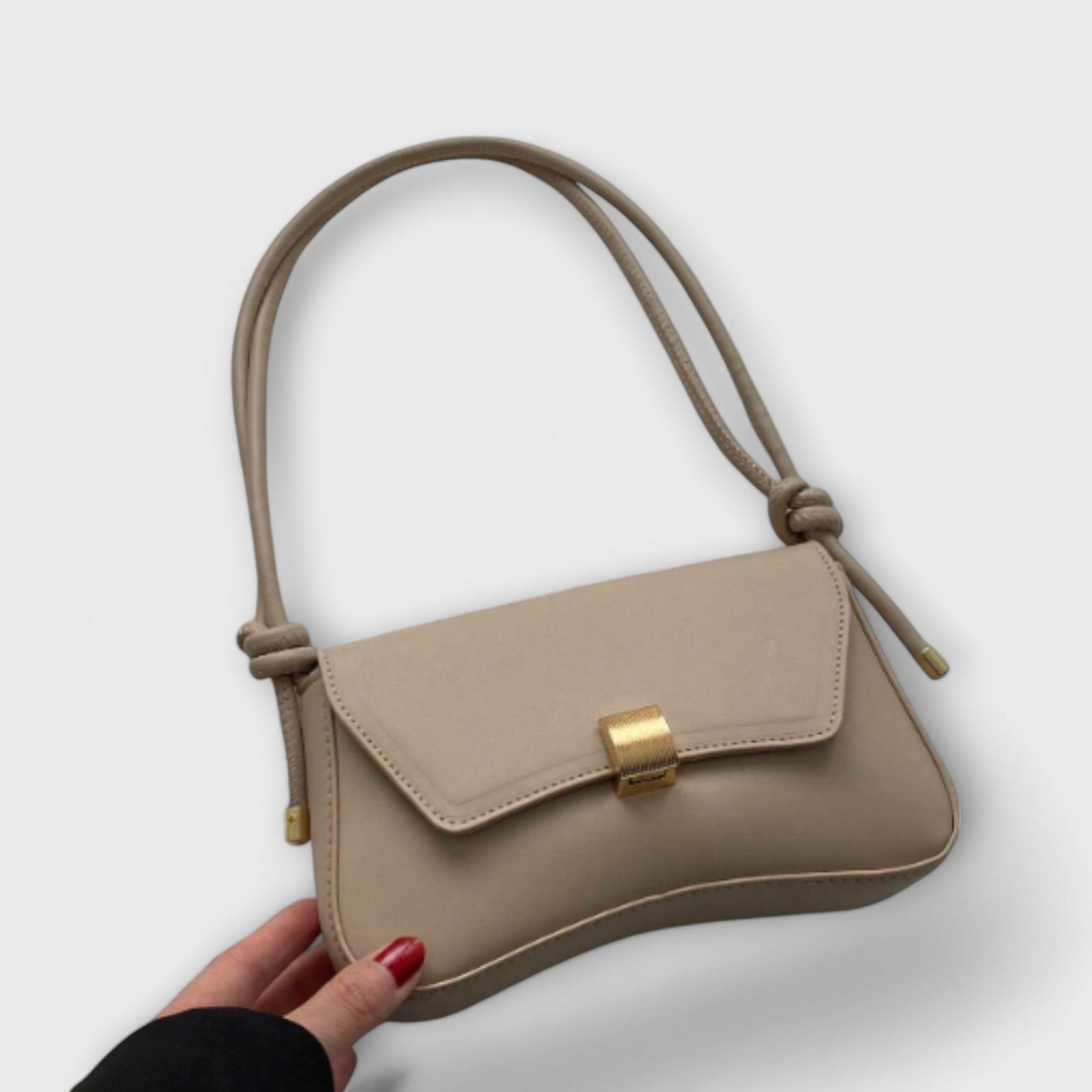 Classic Small Leather Cross Body Handbag - Nocini