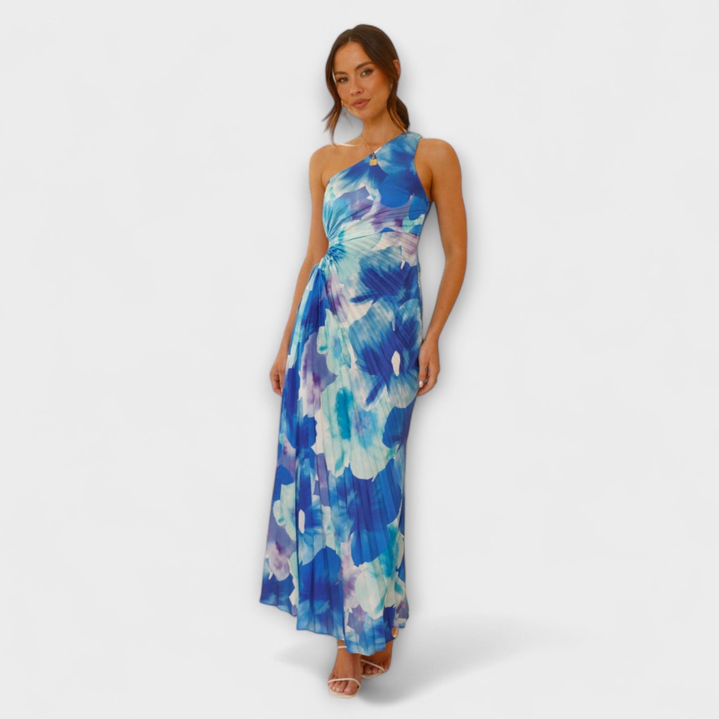 Elegant Cut Out Long Evening Dress for Women