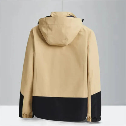 Casual Fit Hooded Outdoor Jacket Set