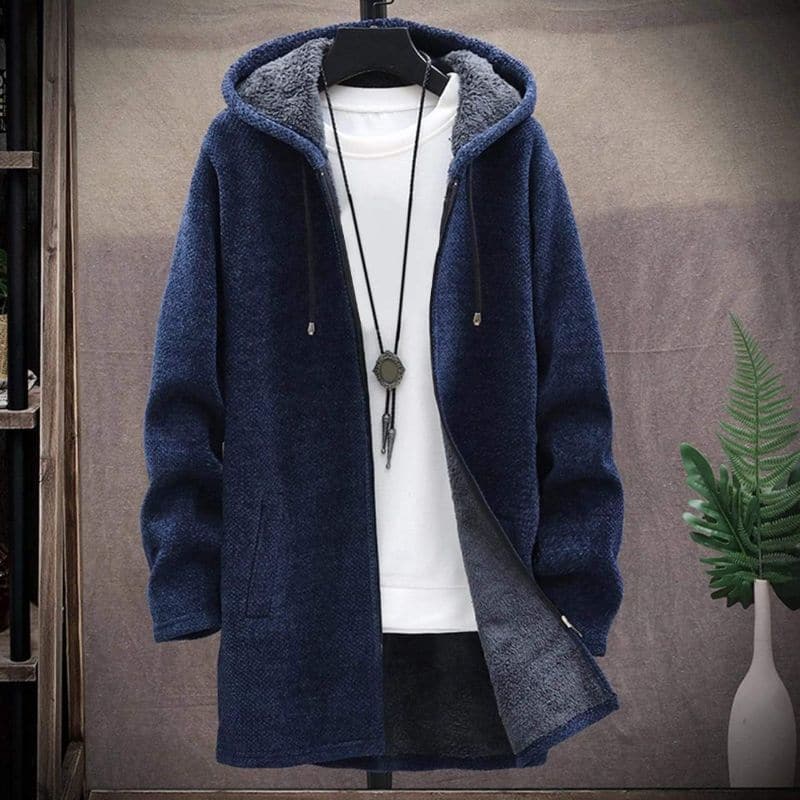 Warm Water Resistant Men's Hooded Jacket