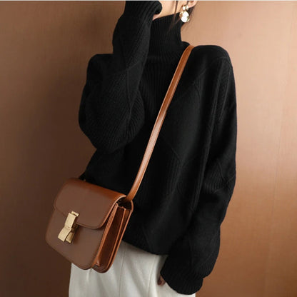 Elegant Sparkle Knit Sweater for Women