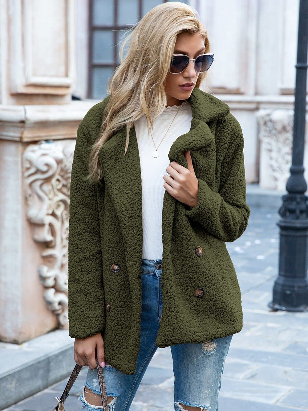 Luxurious Faux Fur Coat for Women