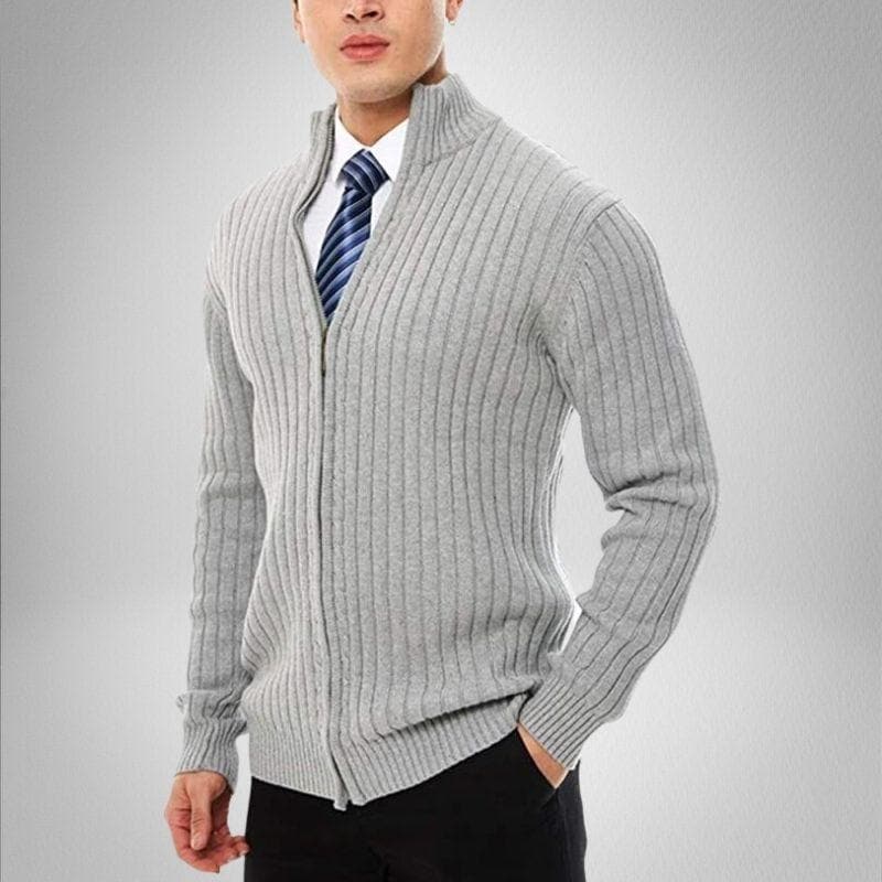 Stylish Wool Fitted Cardigan