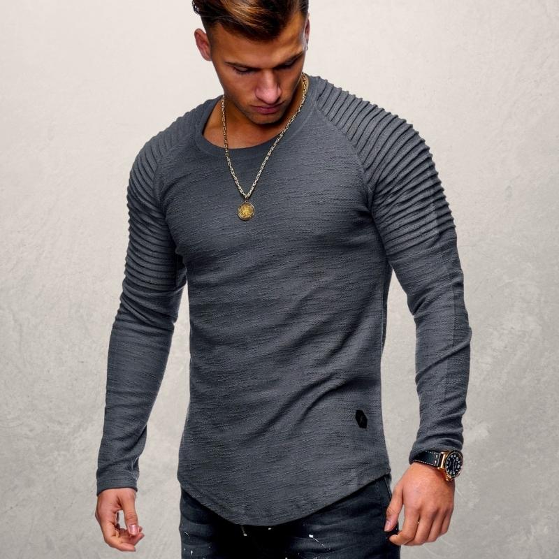 Slim Fit Crew Neck Men's Tee Shirt
